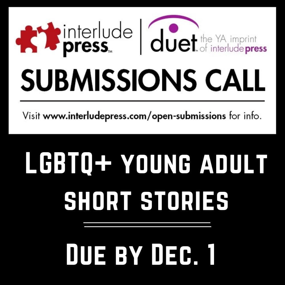 We have a new call for you: Duet Books wants LGBTQ+ short stories for young adult anthology.

queerscifi.com/call-duet-book…

#queerscifi #callforsubmission #youngadult