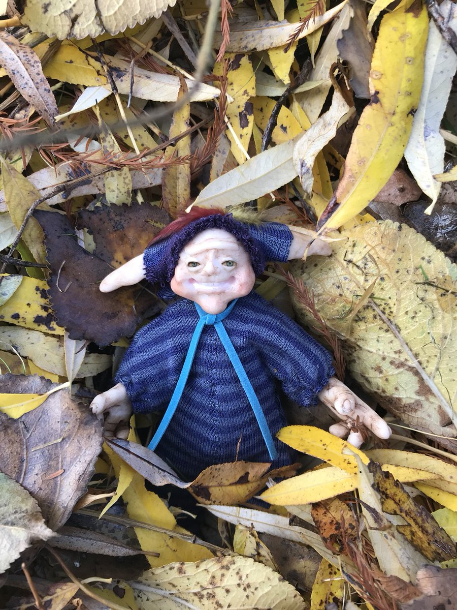 Indy Destructible thinks autumn is a great time. Why not do like him &amp; find a pile of leaves and just jump, stomp or roll in them?  #autismawareness #autismspeaks #autistickids #autisticfamily #sensoryplay #autumn #autism #autumleaves