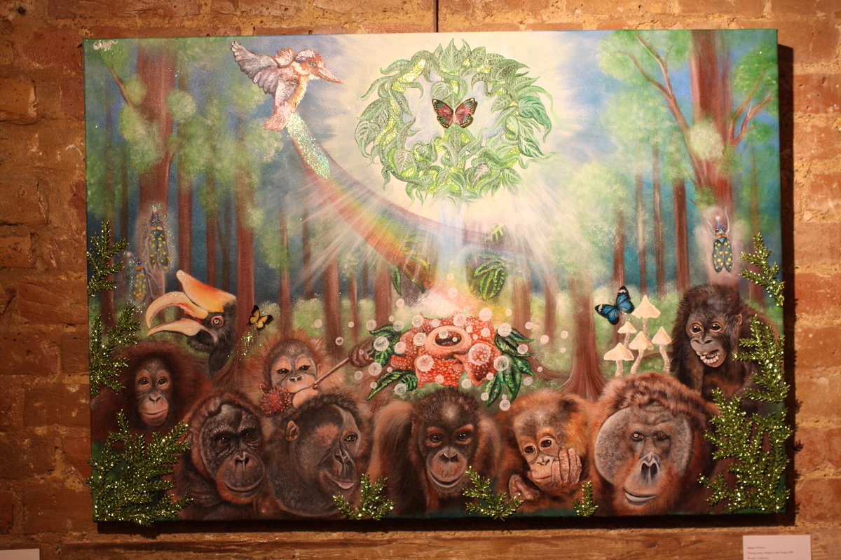 MagicalWildlife's tweet image. @rangtanforest I will always love and pray for you my friend and your home