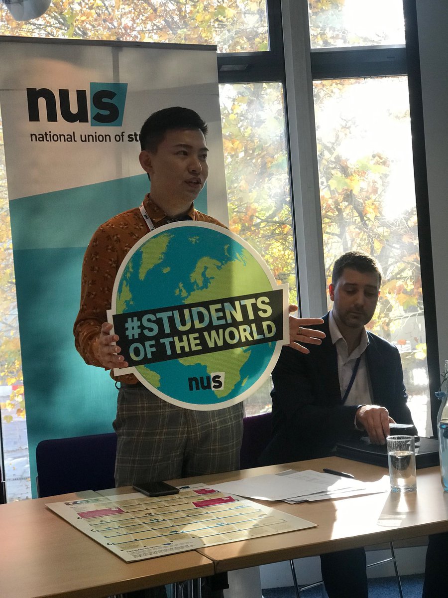 Hearing from #studentsoftheworld about their transformative UK educational experience and making international friendships ⁦@NUS_ISC⁩ leadership conference ⁦@StudyLondon⁩ #weareinternational