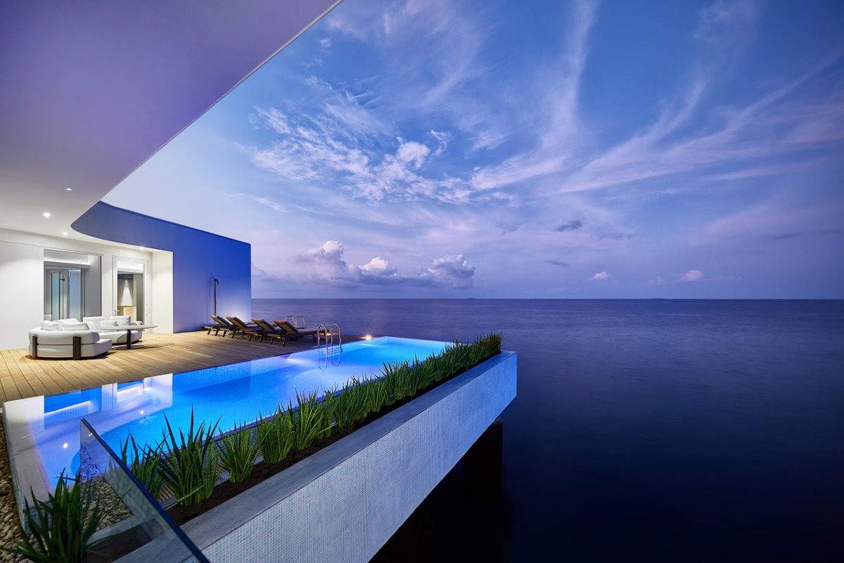 I was the first guest to stay at 'the world's first undersea residence', The Muraka at @ConradMaldives. It's incredible; here's the review: telegraph.co.uk/luxury/travel/… #luxurytravel