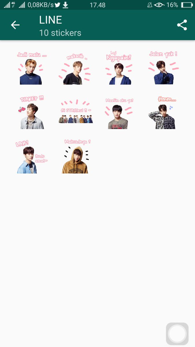 Tika On Twitter Sticker Whatsapp Tema Spotify Straykids Https