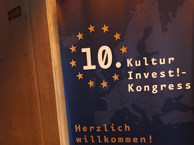 Ein Haus voller Kulturliebhaber! 
Heute und morgen ist der #KulturInvest-Kongress unter dem Jubiläumsmotto "100 Impulse im Spannungsfeld von Ästhetik und Effizienz“ bei uns zu Gast.