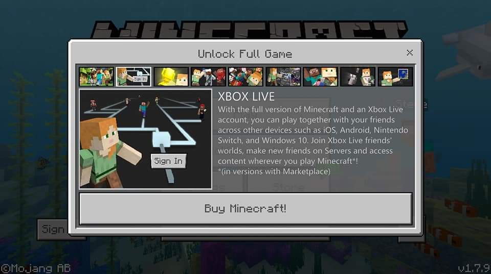 майнкрафт с xbox live на андроид