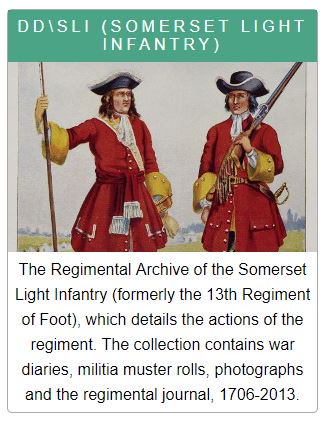 All this week we'll be looking at researching your #WWI ancestors using the resources at SHC We're starting with the records of the Somerset Light Infantry...of which we have 112 boxes worth! You can make a start searching the records on our catalogue ow.ly/zUos30mqrjU