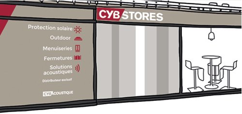 Cybstores un réseau d'agences de proximité pour vos projets de #stores #intérieurs et #extérieurs, #pergolas, #fenêtres. Particuliers et professionnels, trouvez votre #agence : cybstores.com/agences