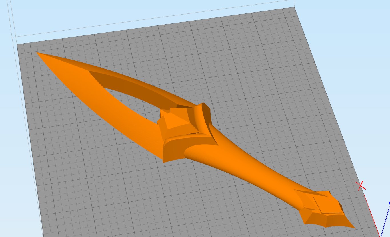 Kunai чертеж