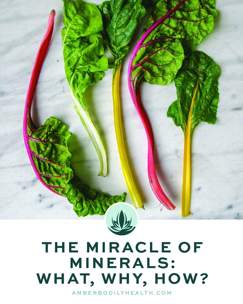 Amberbodily1's tweet image. The Miracle of Minerals: What, Why, and How? buff.ly/2QzQrXB #freshontheblog #amberbodilyhealth