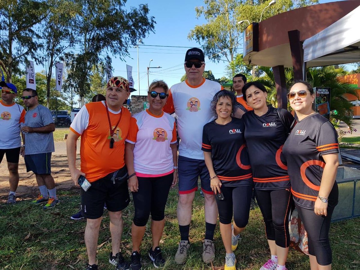 nowsapy's tweet photo. Gracias al equipo NOW que estuvo apoyando la #CorrecaminataMOPC18 en Ñu Guasu. Un servicio que contribuyó al éxito del evento. Felicidades a la Dirección de Recursos Humanos del MOPC por la iniciativa que incentiva una vida activa, sana y posibilita la integración institucional. https://t.co/6YRAg92SsC