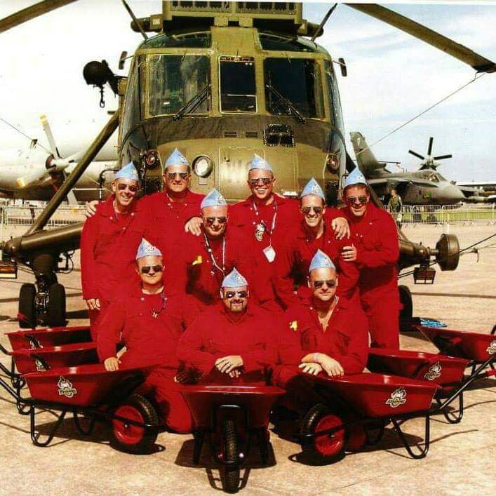#Redbarrows at the Royal Navy Air show, Culdrose, Cornwall. Back on 1st August 2007. Splendid memories.