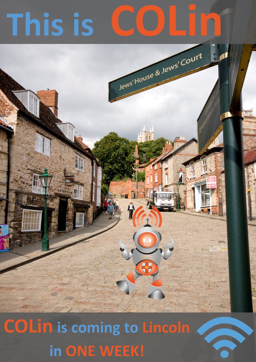 lincolncouncil's tweet image. Coming next Monday to a street near you! #Colin #Lincoln #Online