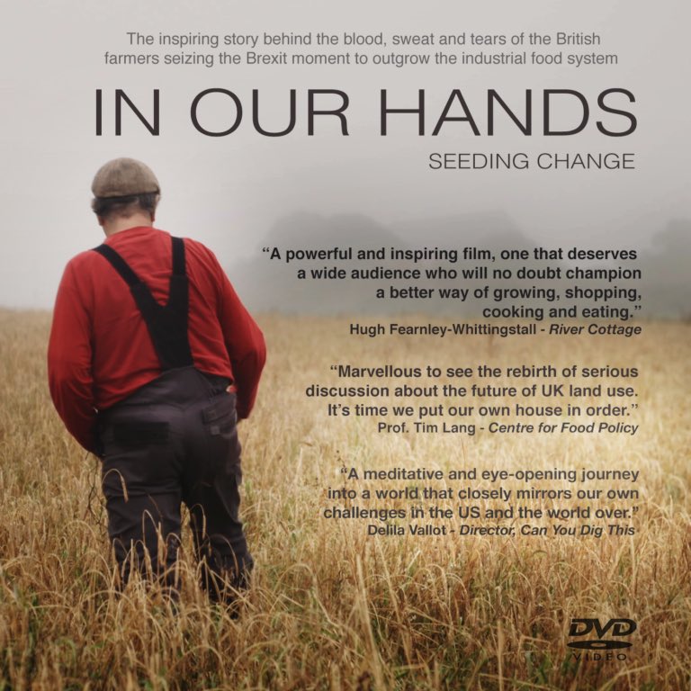 Don’t miss this opportunity to see the fantastic documentary, In Our Hands, which features us &amp; many wonderful farmers, this Sat (17th) at the Civic Hall Totnes, 11.30am, followed by a Q&amp;A Book your tickets dartington.org/event/tttff-in…