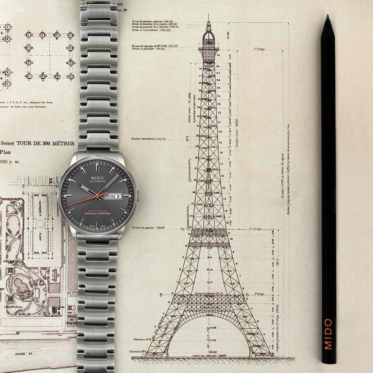 mido 100th anniversary watch