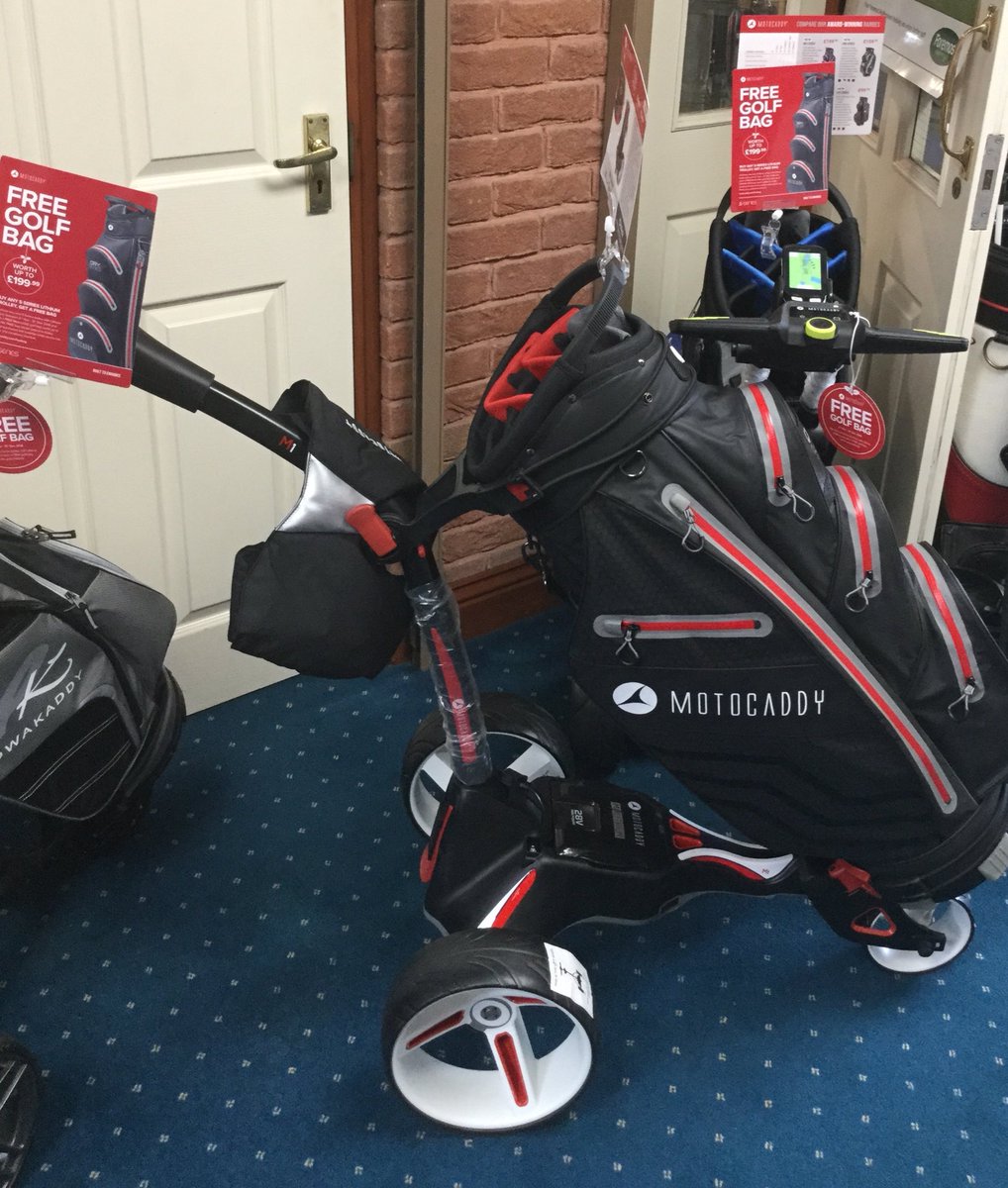 Free bag offer from Motocaddy  just  in time for Christmas #golf#electrictrolley#bargain#motocaddy