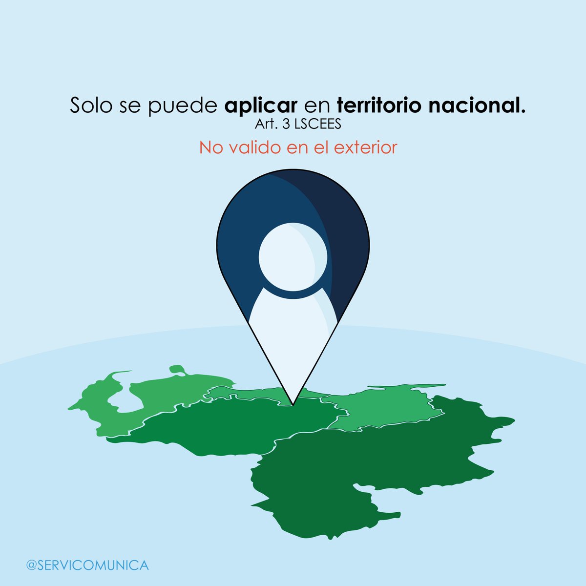 ServiComUNICA's tweet photo. #TipsServiCom El servicio Comunitario solo puede prestarse en el Territorio Nacional, ya que es una ley que se promulgó para beneficiar las comunidades venezolanas, lo dice el artículo 3 de la Ley de Servicio Comunitario del Estudiante de Educación Superior... https://t.co/cBfF01XF4x