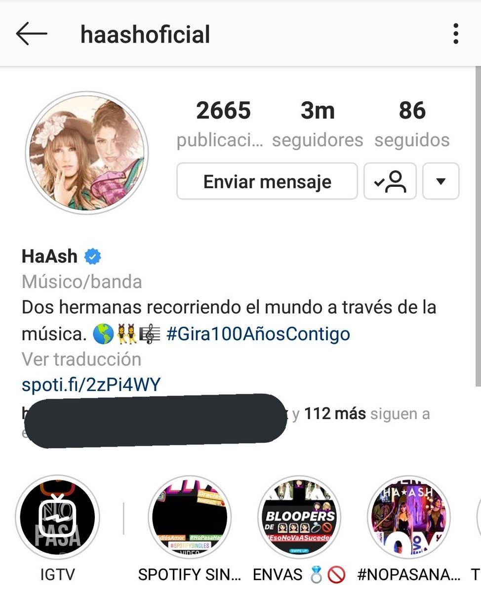 HaAshOnline's tweet photo. . @haashoficial ya llegó a los 3 millones de seguidores en Instagram 👏 https://t.co/zqxRkfzVBt