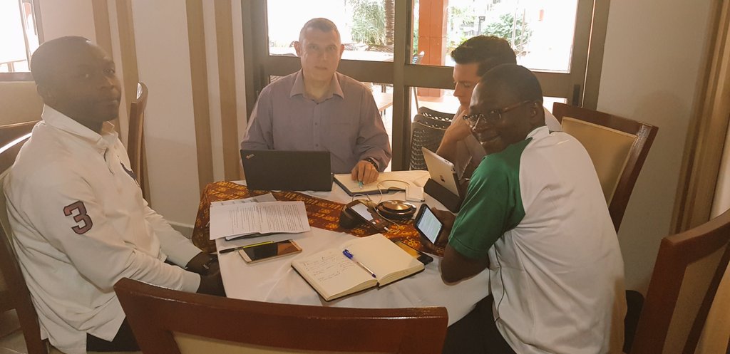 Skype meeting ongoing in preparation for the 9th annual meeting of HMIS/IDSR managers with HIS partners starting tomorrow 13th to the 16th November, 2018 at La Rose Blanche, Abidjan, Cote d'Ivoire. Follow conversations using  #InfoForHealth