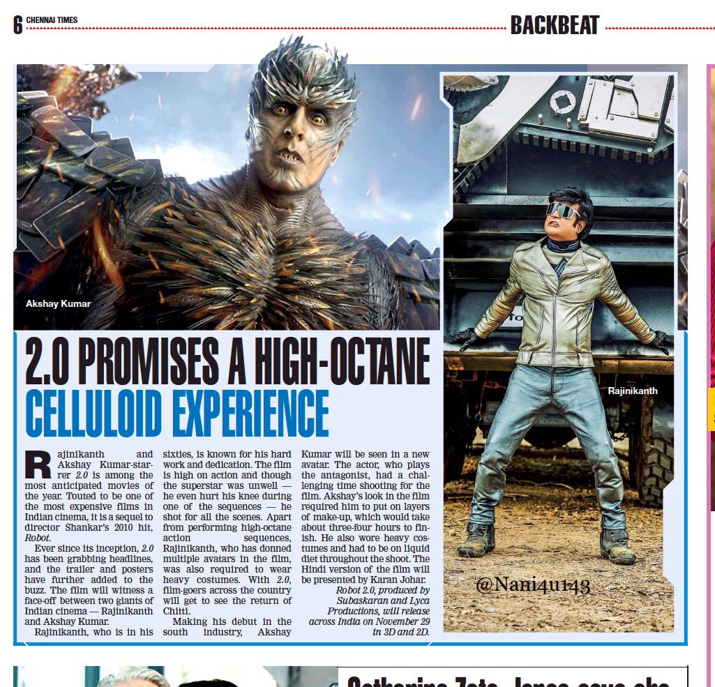 _PrashuReddy's tweet photo. #2Point0 Promises A High-Octane Celluliod Experience
@rajinikanth @akshaykumar @shankarshanmugh @LycaProductionsaravi 

#2Point0FromThursday 
#2point0PressMeet https://t.co/M0wUtYiOdB