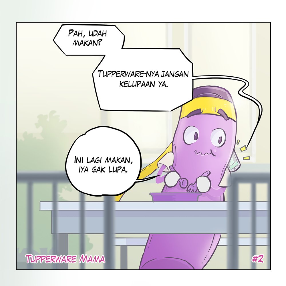 tupperwareID's tweet photo. Ugh, gawat... Mama marah banget, pas tahu Papa lupa bawa Tupperwarenya  pulang ke rumah. Gimana nasib Papa ya? Yuk, ikutan kontes #TupperwareComic lengkapi ceritanya! Cek infonya di sini: https://t.co/vT3HOYiquO https://t.co/3G0f88aeau