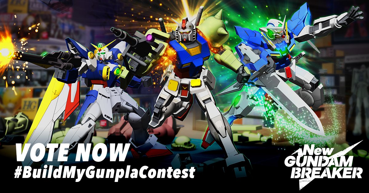 BandaiNamcoUS's tweet photo. The judges have gone through all the #buildmygunplacontest entries and have narrowed it down to these 3 finalists! Vote on your favorite entry before Dec. 9th: https://t.co/rItcfxm63h
Winners will have their entry built or drawn by BANDAI NAMCO! https://t.co/Pqxsq7UNPo