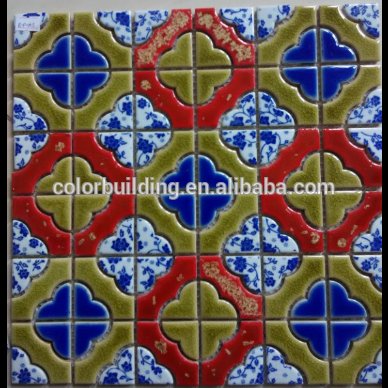 Colorbuilding's tweet image. Product: Handmade Porcelain Deco Tiles Glazed 95x95 Tiles URL:m.tips/8918/hy3ng?fee…