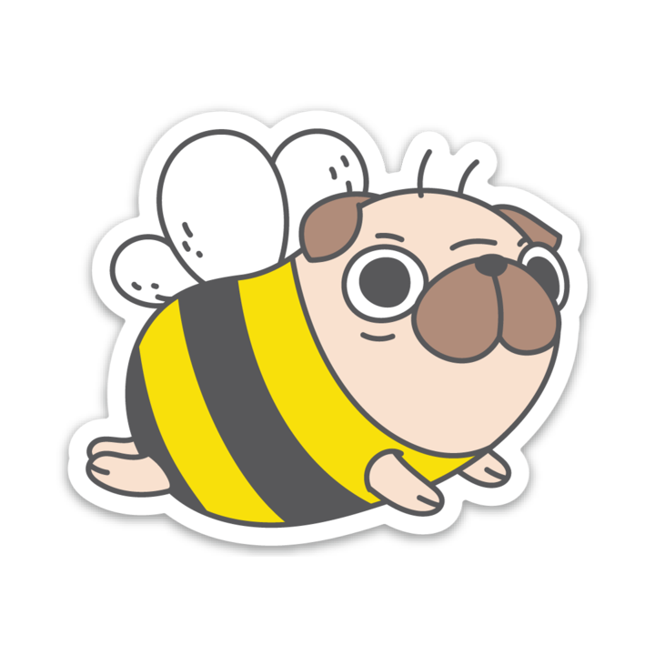 Nori_Studio's tweet photo. Ends tonight! 20% OFF today with code CYBER20, Pug Bee Vinyl Sticker https://t.co/woQ8rdUmSx #pug #Pugs #puglife #pugsticker #sticker #vinylsticker #giftforkids #giftideas #stockingstuffer https://t.co/UOpVoduuBf