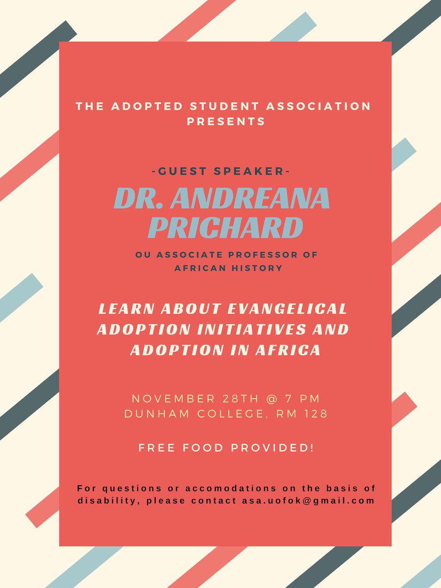 Don't miss out on our last meeting of the semester!