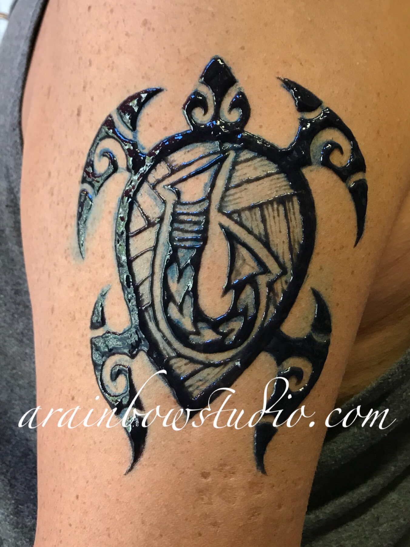 Fish Hook  Celtic Tribal and Tiki Tattoos  Last Sparrow Tattoo