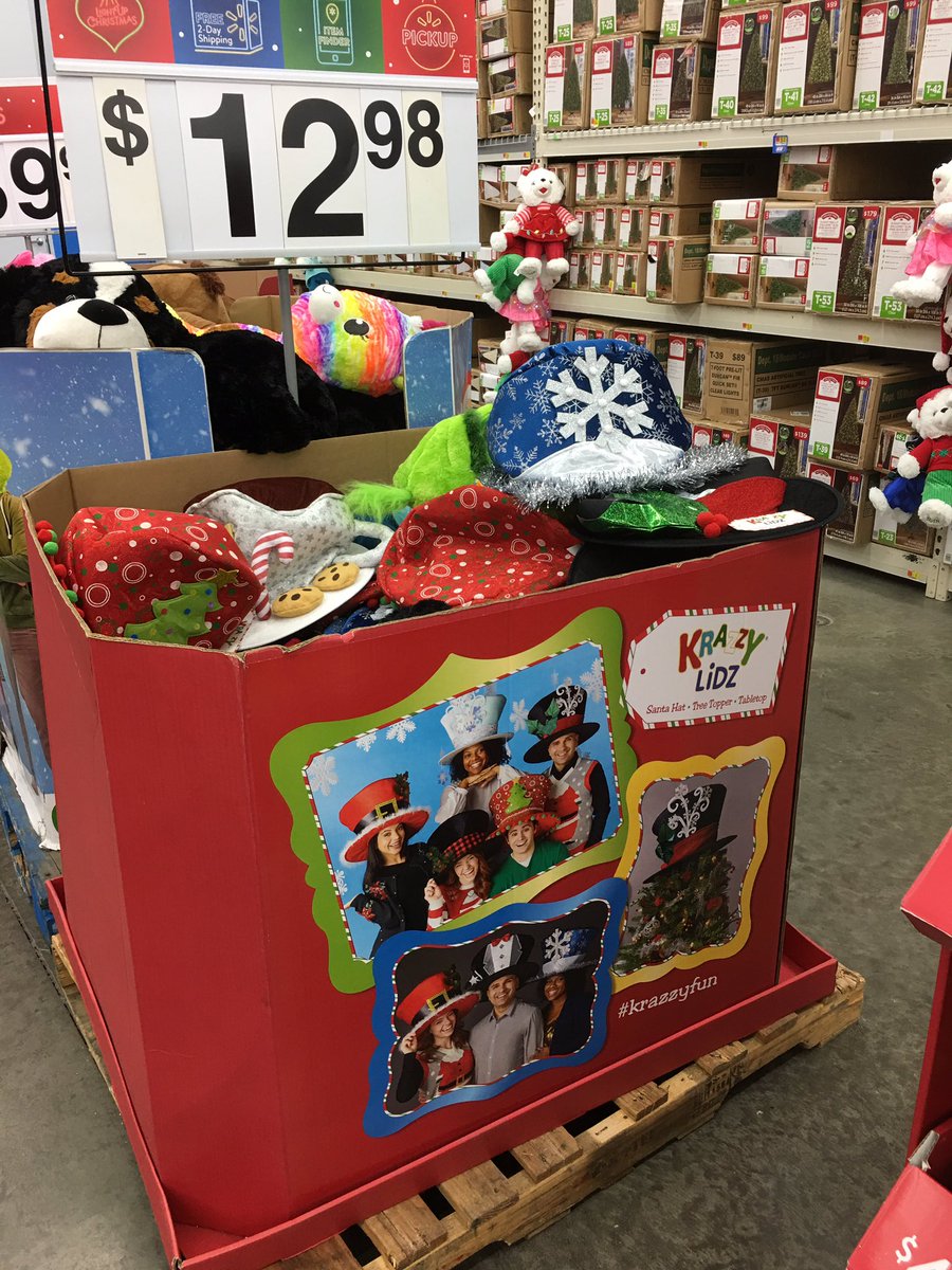 walmart christmas hats