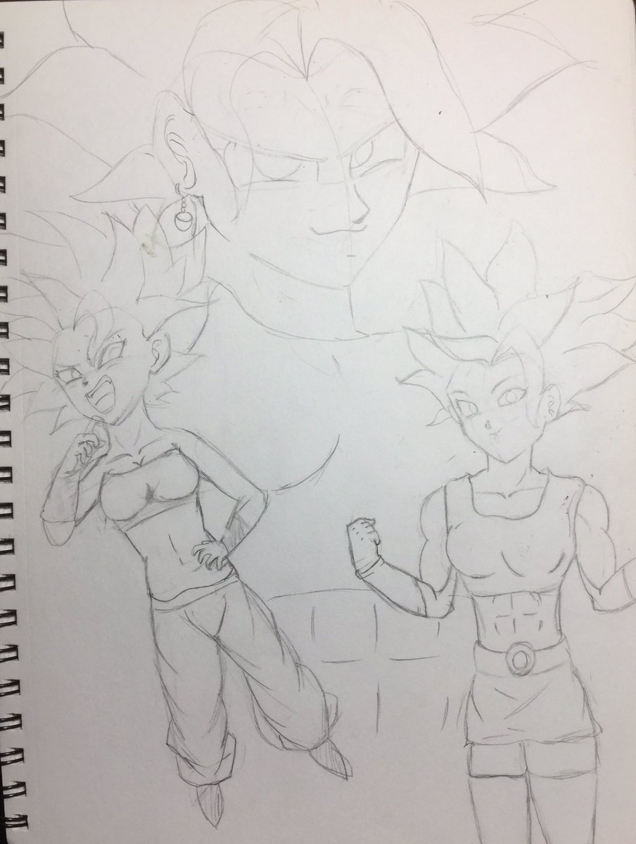 iDelta_X's tweet photo. #kefura #kale #caulifula #anime #mangaart #animeart #dragonballsuper #drawing #drawings https://t.co/Q9n1XcXb16