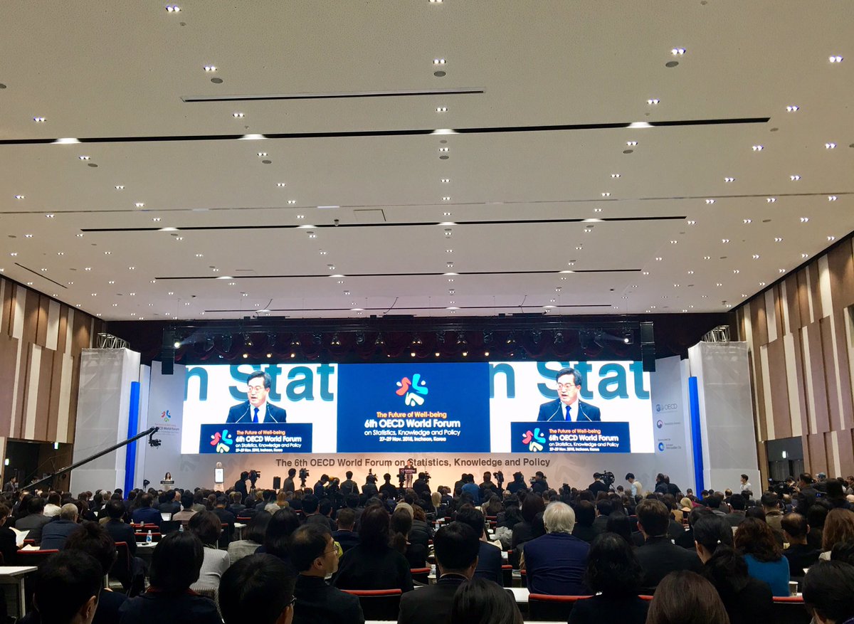 LAllisonReumann's tweet photo. #OECD6WF on the future of well-being in #Incheon, #Songdo. Looking forward to discussions on #governance in a complex world @OECD https://t.co/ZpXVCruJDR