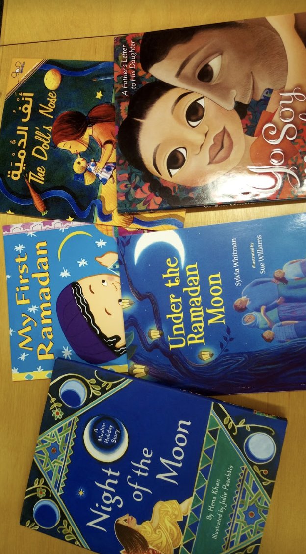 A3 - Providing space (& resources) for dual language book collections in schools and public libraries.  Acknowledges and celebrates first languages of families in the school.  #itsonliteracy  #studentidentity