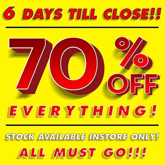 RogerDavidAU's tweet photo. CLOSING DOWN SALE - Shop 70% Off Everything at Roger David &amp; RDX Stores⚠️ Stock Available In-Store Only! https://t.co/qaB0Oy65A9 https://t.co/i3Cb6FJibO
