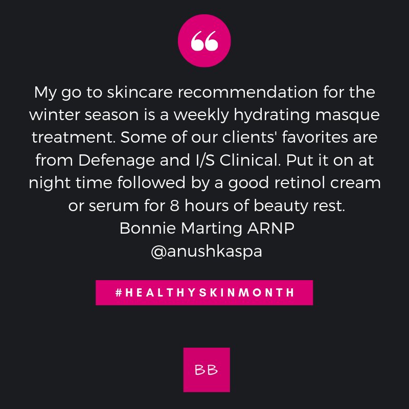 Beauty Blog UK (@londonbeautypg) on Twitter photo For #NationalHealthySkinMonth we asked some experts for their top #skintips. From #NursePractitioner Bonnie Marting ARNP of <a href="/AnushkaSpa/">Anushka Spa</a> #WestPalmBeach, FL #bestskinever. <a href="/DefenAge/">DefenAge</a> and <a href="/iSCLINICAL/">iS CLINICAL</a> are some of her faves. For #NationalHealthySkinMonth we asked some experts for their top #skintips. From #NursePractitioner Bonnie Marting ARNP of <a href="/AnushkaSpa/">Anushka Spa</a> #WestPalmBeach, FL #bestskinever. <a href="/DefenAge/">DefenAge</a> and <a href="/iSCLINICAL/">iS CLINICAL</a> are some of her faves.