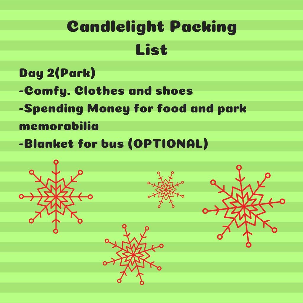 CbhsChorus's tweet photo. Who’s excited for Candlelight tomorrow?? Well here is a little guide while you pack tonight! See you all tomorrow morning!! https://t.co/RWeB4vtsXz