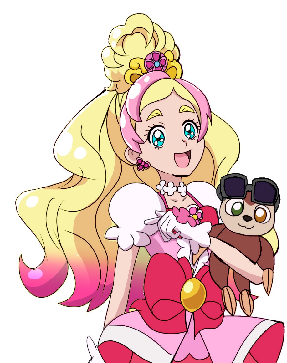 andekanata's tweet photo. Cure Flora with a sloth キュアフローラ #Female #PrettyCure #キュアフローラ #Go!プリンセスプリキュア #プリキュア #プリキュアオールスターズNewStage https://t.co/PtAgYEOigV https://t.co/QhOx0HvGQ2