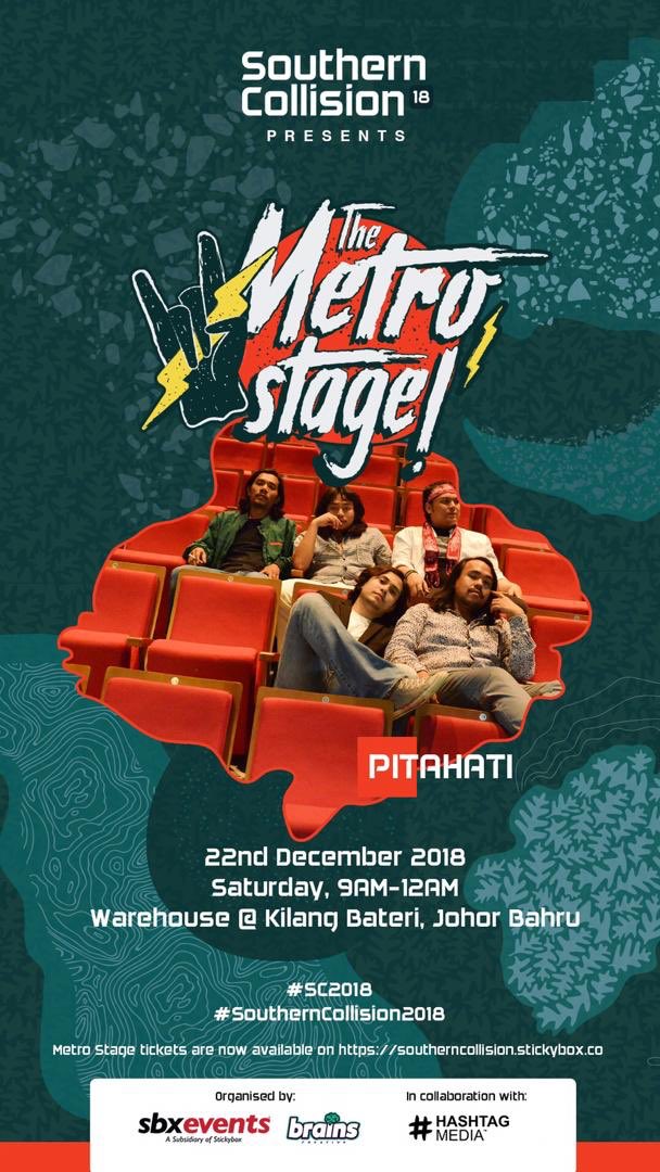 Pitahati's tweet photo. Kami akan bertandang dan berpanggung di selatan Disember ini. Maklumat lanjut di @stickybox_ #southerncollision2018 #sc2018 #warehousekb #stickybox #brainsmy #hashtagmy https://t.co/arMmgvlUQk