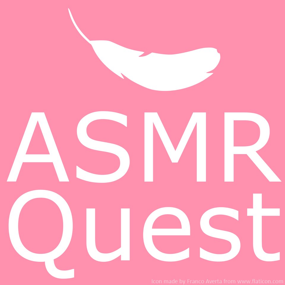 ASMR_Quest's tweet photo. Check it out, we've got a new #logo! What do you think? 

Logo made by @the_real_judi_d. Logo icon made by Franco Averta (https://t.co/AlAZ3F7KlV) from https://t.co/zx3ecJyibG.

#ASMR #ASMRmy #likeyourself #rebranding https://t.co/cYr2CuowHN