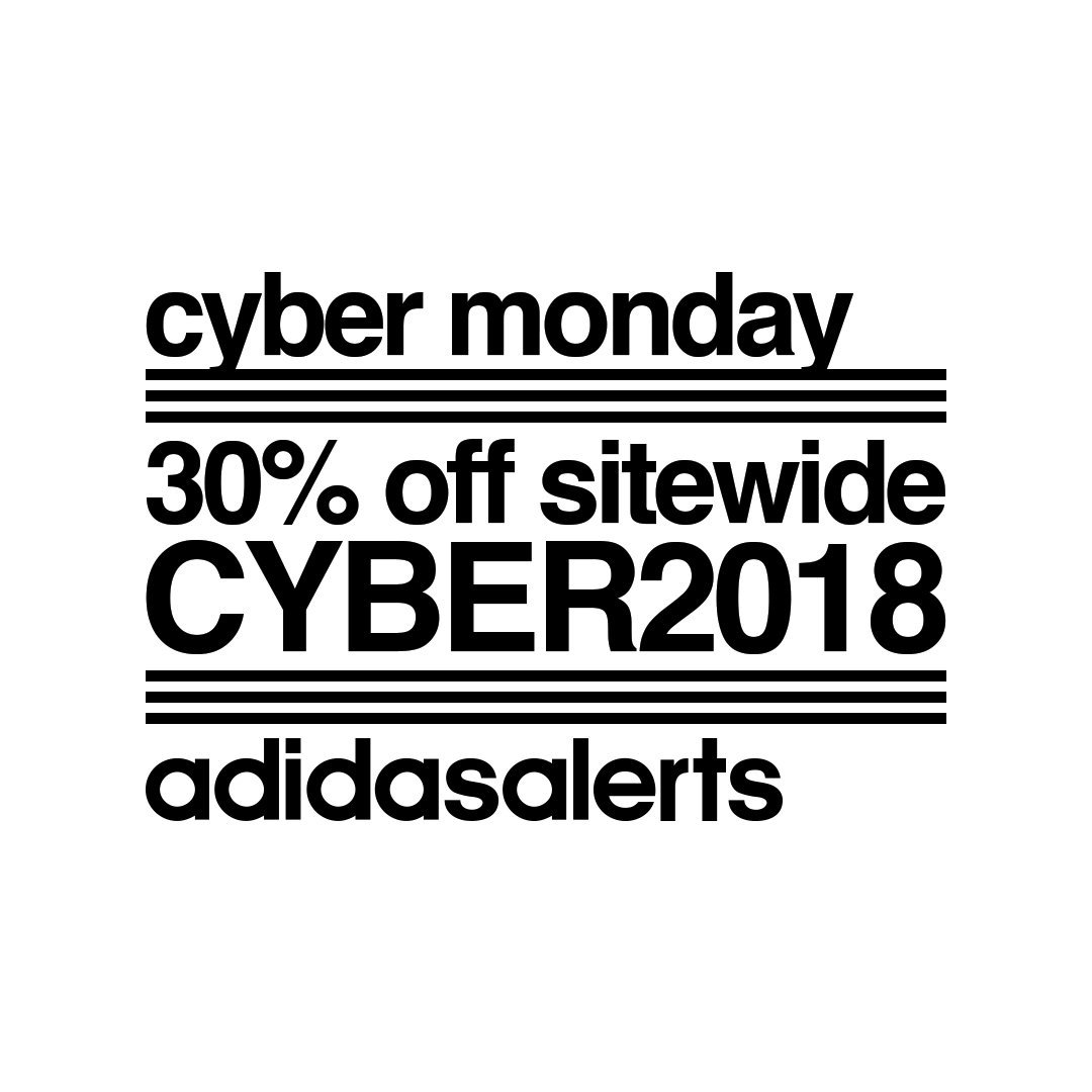 adidas cyber monday 2018