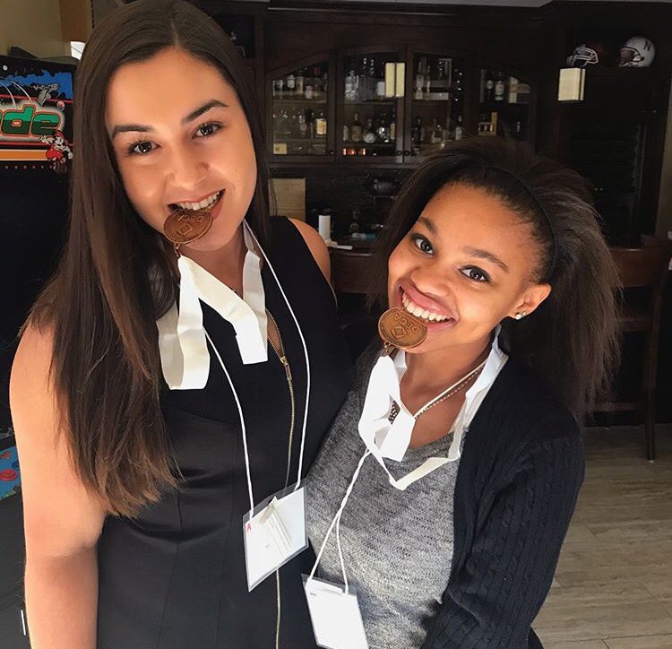 NebraskaDECA's tweet photo. #DECAmonth Day 26 : A picture of you and your competition partner! #squadgoals 🙌🏼 https://t.co/MiwbOl90hT