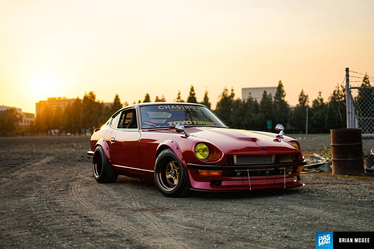 PASMAG's tweet photo. Eye-catching from all angles.
https://t.co/gI6NH3yR3O

#pasmag #chasingjs #datsun #240z #sr20det #turbobygarrett #workwheels #toyotires #tredwear #hpsperformance #rywire #takata https://t.co/Oee6Cl3cBo