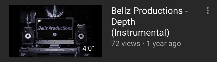 BellzPromo's tweet photo. 🚨 “Depth” 🚨 >> https://t.co/pwBkQKr3FK << 🔊 #Listen #Youtube #depth #subscribe #beats #musicproducer #producer #music #rapper #artist #freeleases #hiphop #beatsforsale #needbeats #retweet #share #support #sub #click 🔊 https://t.co/plPISNz0s6