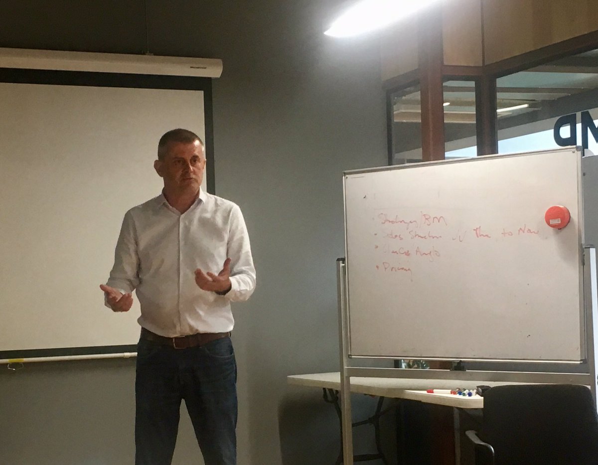 Super valuable to have <a href="/MOVUSFitMachine/">MOVUS FitMachine</a> Founder + CEO Brad Parsons sharing #IIOT #startup lessons learned in terms of strategy, market segmentation, sales channels and pricing models with the <a href="/Unearthed_S/">Unearthed</a> #Accelerator cohort this afternoon <a href="/RiverCityLabs/">🚀River City Labs</a>. Thank you Brad! 🙌🏼