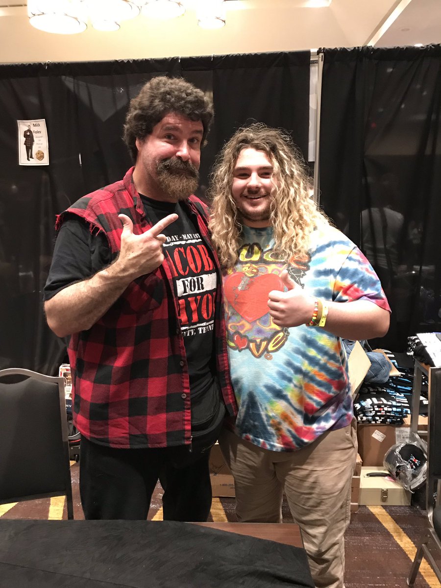 thetoypit's tweet photo. We are excited to announce that we will be hosting the hardcore legend and WWE Hall of fame inductee @RealMickFoley for an autograph signing and meet and greet. The event will be hosted in Indianapolis, IN on April, 26th, 2019. Stay tuned for pre-order details and more. https://t.co/zDyRbrHHT0
