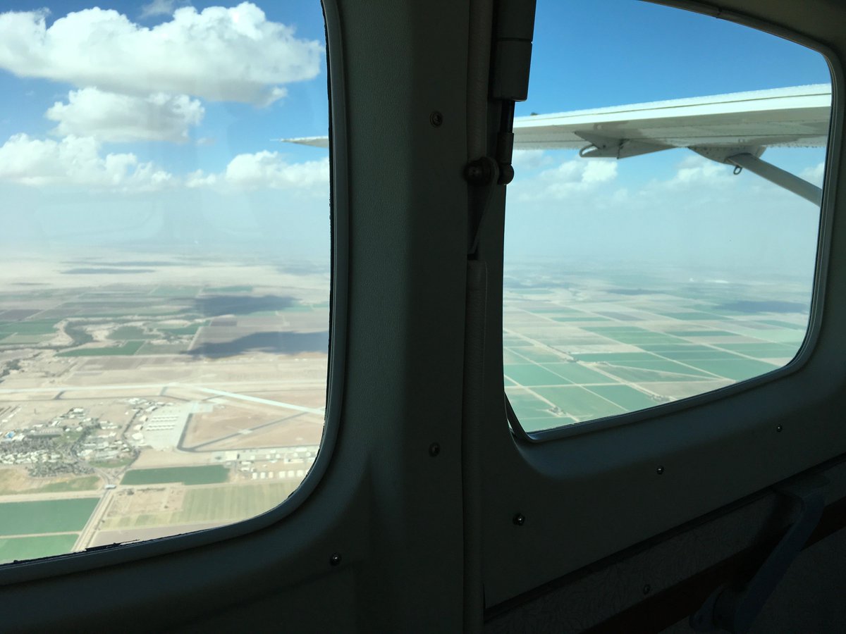 Window Views #winter #California #iFlyMokulele #ElCentro #Imperial Book your hop @ mokulele.com
