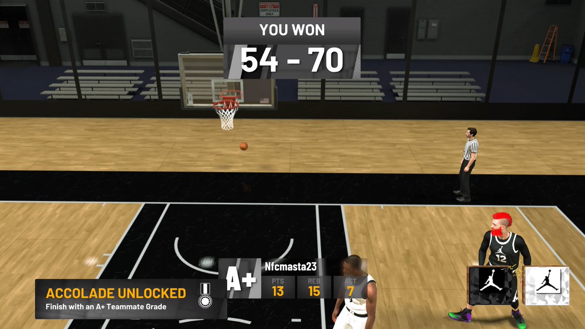 Nfcmasta's tweet photo. W from the other night. Forgot to post lol @walkonwarriors @FindMeASquad @2Kcrewfinder #PS4share https://t.co/pMjXDA5f2w