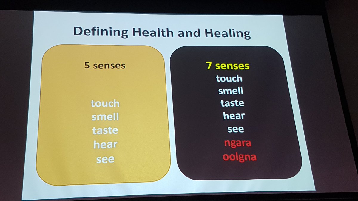 emma_da_unicorn's tweet image. How to connect with indigenous groups. Remember your 7 senses (not just 5) #indigknowledge #ESAus18 professor Liz Cameron