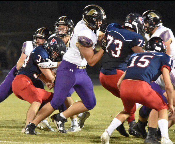 HSHSFB's tweet photo. Caleb @CalebHSHS Atkins - 2018 SWAC 2nd Team All-Conference https://t.co/zlVzEcw2B6