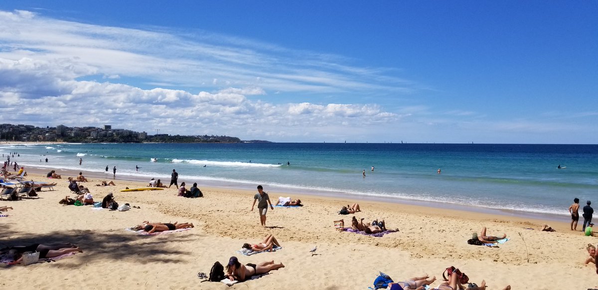 otavTravelBlog's tweet image. The beaches in Manly, Australia are beautiful and the crowd is loving the warmer weather that's available for the next few months. 
Please follow our travel blog for updates on our trips. buff.ly/2wVGATv
#OrdinaryTravelersAmazingVacations #beaches #manlybeach #australia