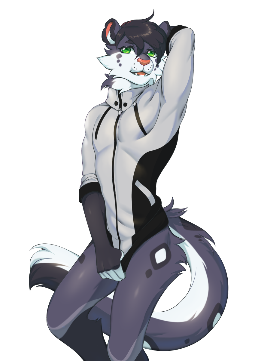 koi_fin's tweet image. commission for @WolfAlson! thank you for your patience! 🐱